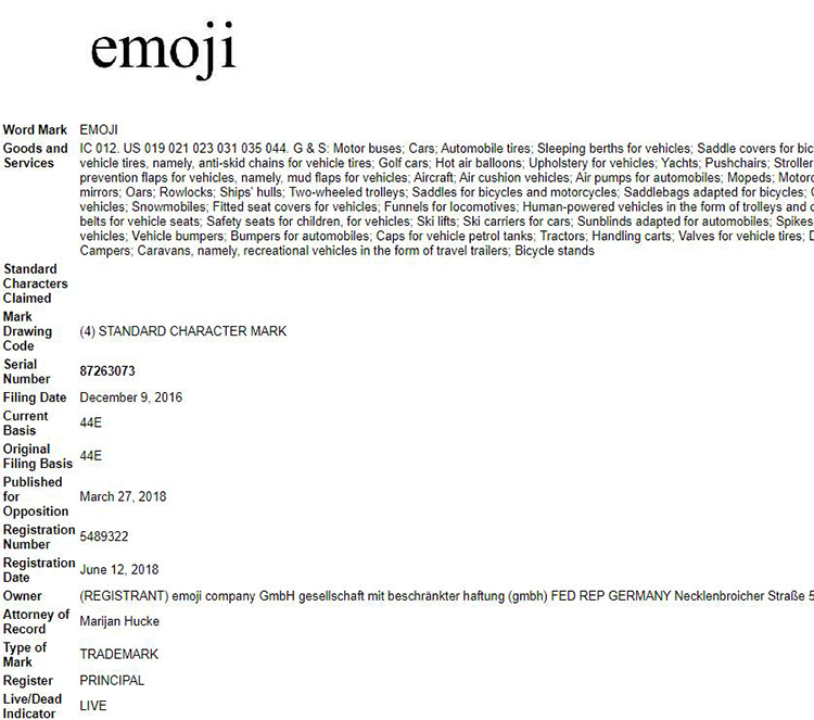 著名HSP美國律所代理Emoji表情包，大量賣家或將面臨封號！
