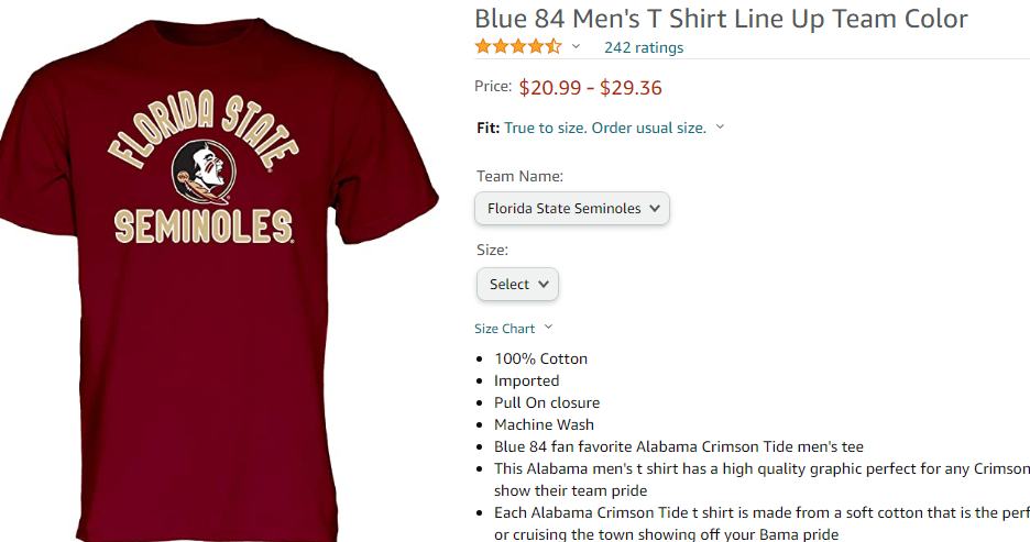 THOITS LAW律所代理Florida State University發(fā)案（案件號：21-cv-10631），TRO已生效，趕緊排查下架！