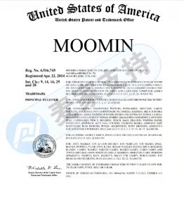 Keith律所代理知名卡通動畫Moomin侵權案件，速速排查！
