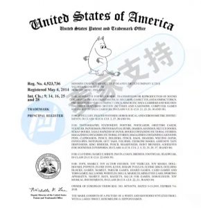 Keith律所代理知名卡通動畫Moomin侵權案件，速速排查！