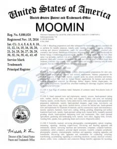 Keith律所代理知名卡通動畫Moomin侵權案件，速速排查！