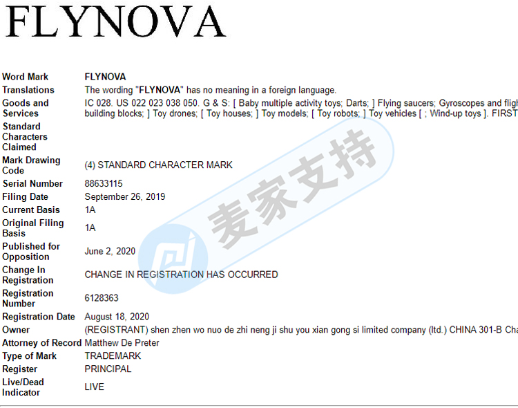 Aronberg Goldgehn Davis & Garmisa律所代理的FLYNOVA 指尖飛行陀螺正在凍結賣家賬戶，看看你踩坑了嗎？