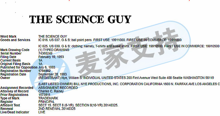 警惕！時隔一個月THE SCIENCE GUY科學專家再度發案！HSP是此次案件的代理律所！