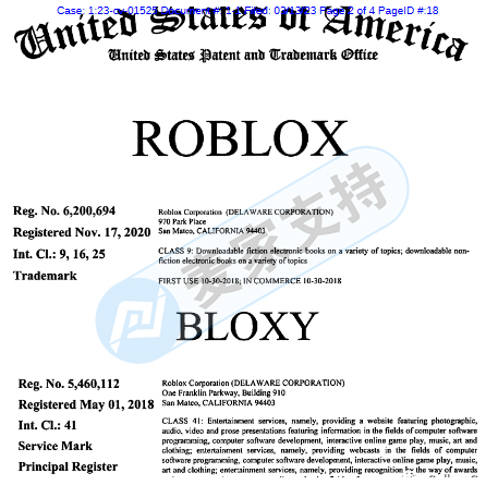 重拳出擊！熱門游戲IP Roblox積極維權(quán)，由HSP律所代理，剛立案！