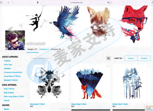 這些圖案眼熟嗎？不能用！keith代理ROBERT FARKAS WORKS起訴維權(quán)！