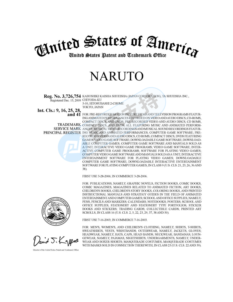 最新！熱門動漫大IP火影忍者 NARUTO首發跨境侵權和解案！