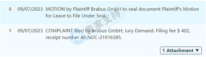 美國HSP律所舊案新發！Brabus巴博斯頂級改裝車商標跨境再維權