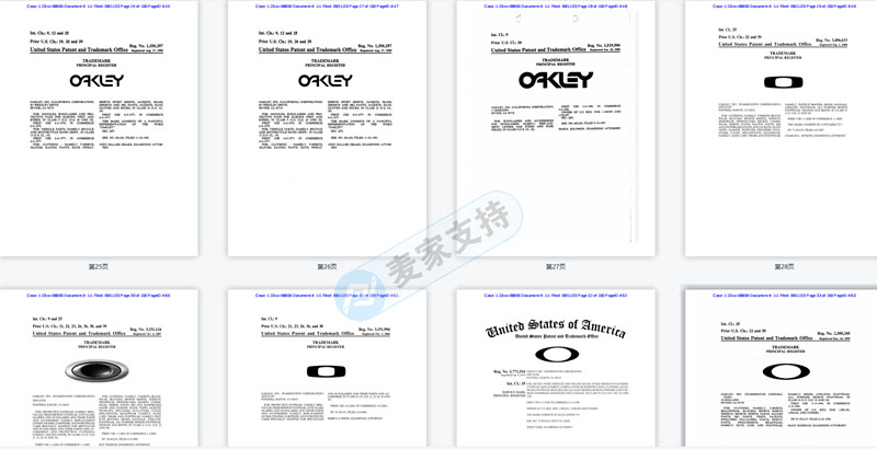 GBC出手絕非小案！RayBan&Oakley113個(gè)商標(biāo)維權(quán)，截圖到手軟，跨境電商賣家get起來
