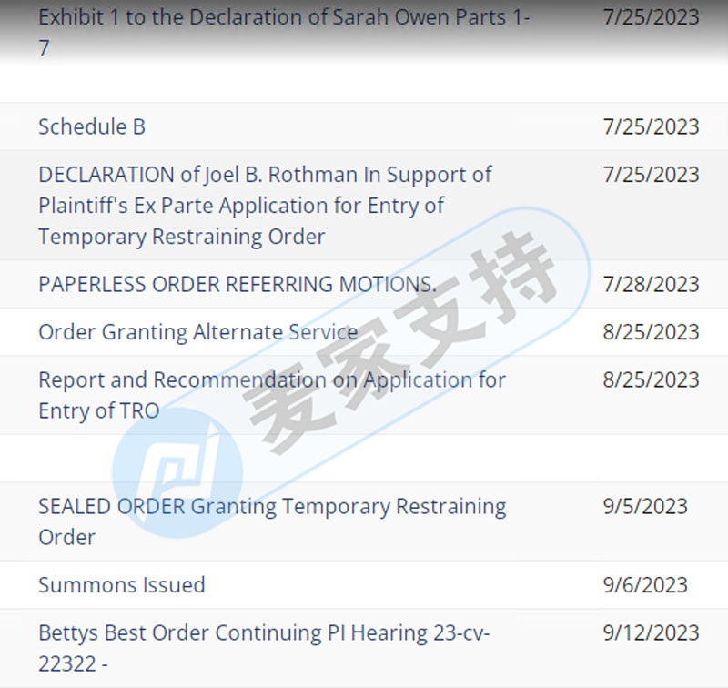 Sriplaw律所代理StripHair寵物毛刷隱匿近三個月，凍結1099家跨境店鋪，幾乎全平臺覆蓋！后附名單