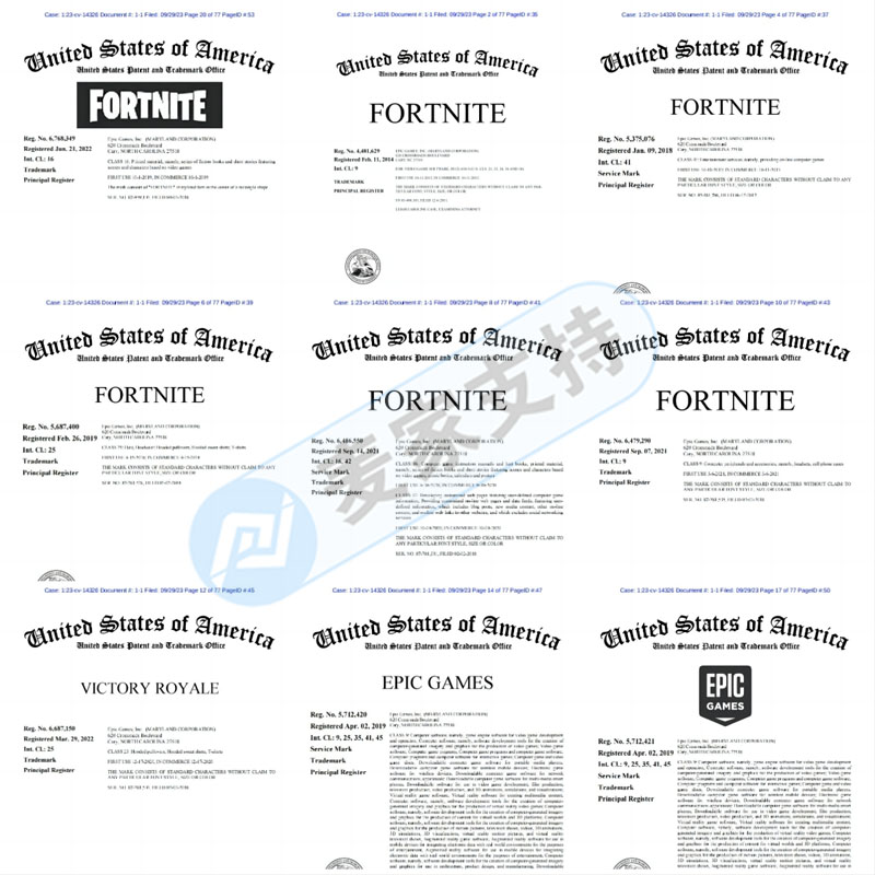 擁有全球4億玩家的Fortnite 堡壘之夜委托TME維權，跨境賣家及時避雷