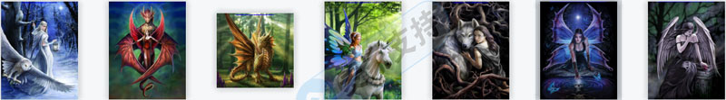高危！今年第20案，HSP代理Anne Stokes 精靈獨角獸的這34張版權圖不能碰！附HSP近期案件匯總