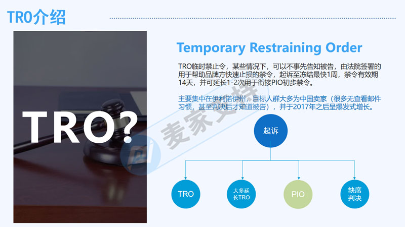 麥家支持受邀出席第二屆北方跨境品牌出海峰會就跨境電商TRO侵權問題的若干分享