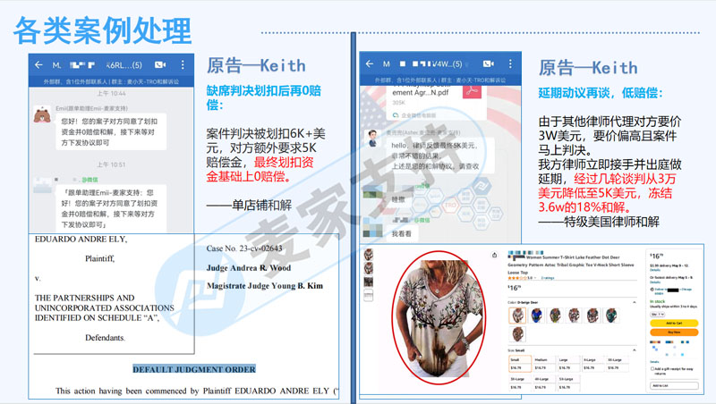 麥家支持受邀出席第二屆北方跨境品牌出海峰會就跨境電商TRO侵權問題的若干分享