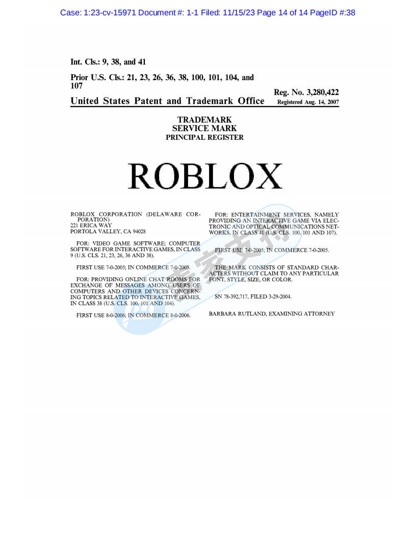 ROBLOX游戲熱門還不算，從HSP到keith新增的是版權(quán)，不減的是將維權(quán)進行到底的決心！