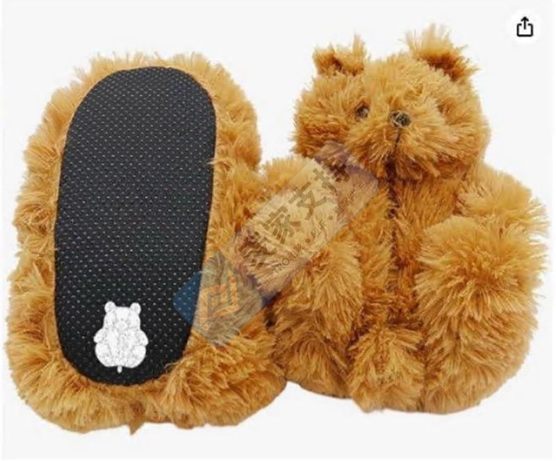 冬季爆品Teddy Bear Slipper拖鞋全方位保護，近日簽署tro,速查下架