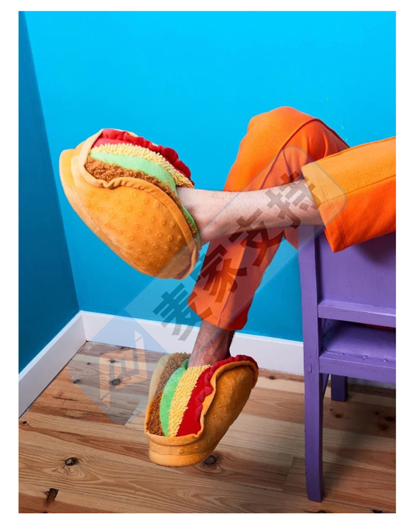 跨境侵權預警——跨境新品仿真Taco?Slippers，居家拖鞋新體驗，注意侵權風險！