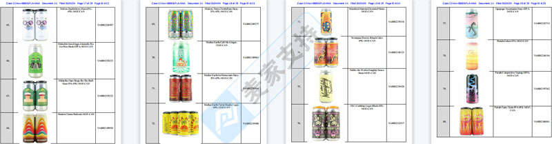 花花綠綠色彩艷麗的果酒飲料暗藏TRO風險！CraftShack114個版權，已發起跨境維權！