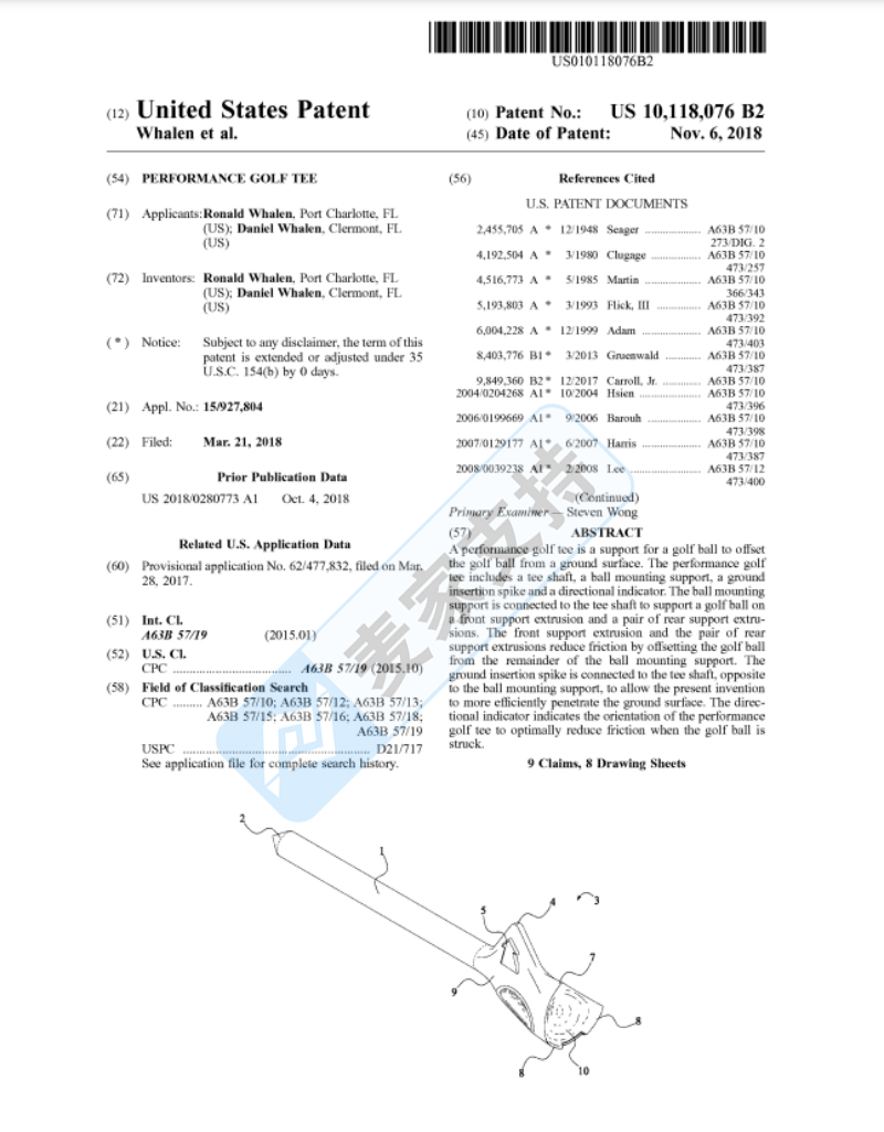 跨境侵權預警——FlightPath 高爾夫球座，美國發明專利侵權！