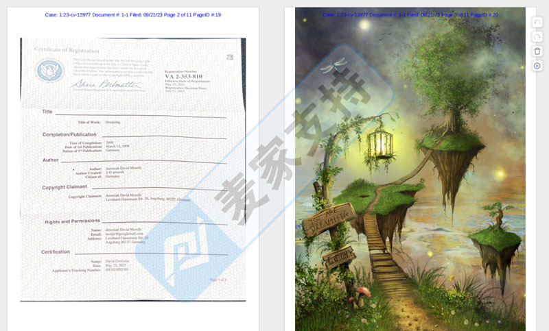 版權畫風起云涌，Keith攜手全新藝術家起訴，版權畫近期火熱維權，賣家需謹慎！