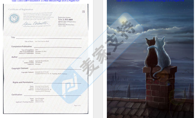 版權畫風起云涌，Keith攜手全新藝術家起訴，版權畫近期火熱維權，賣家需謹慎！