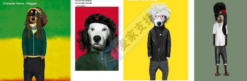 最新案件曝光：熱門LCR骰子游戲商標維權；PETS ROCK寵物+名人結合的版權形象再次發案！