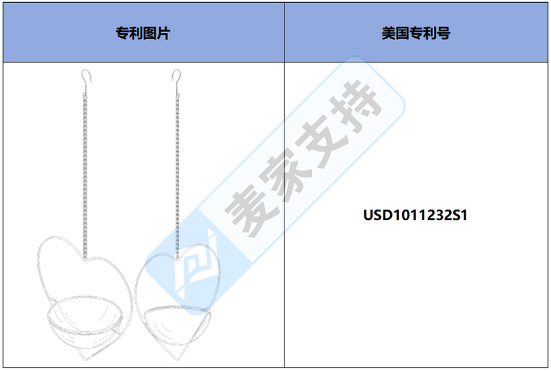 跨境侵權預警——心形植物架，小心美國站點侵權！