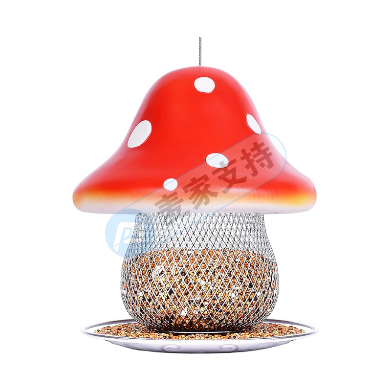 跨境侵權預警——蘑菇太陽能喂鳥器，新增一款美國專利！