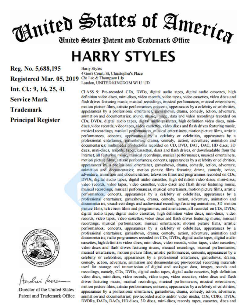 4-cv-05824，GBC代理英國男歌手Harry