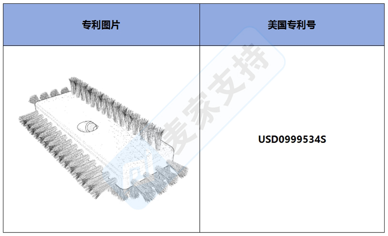 跨境侵權預警——排水溝防護刷，美國外觀專利侵權！